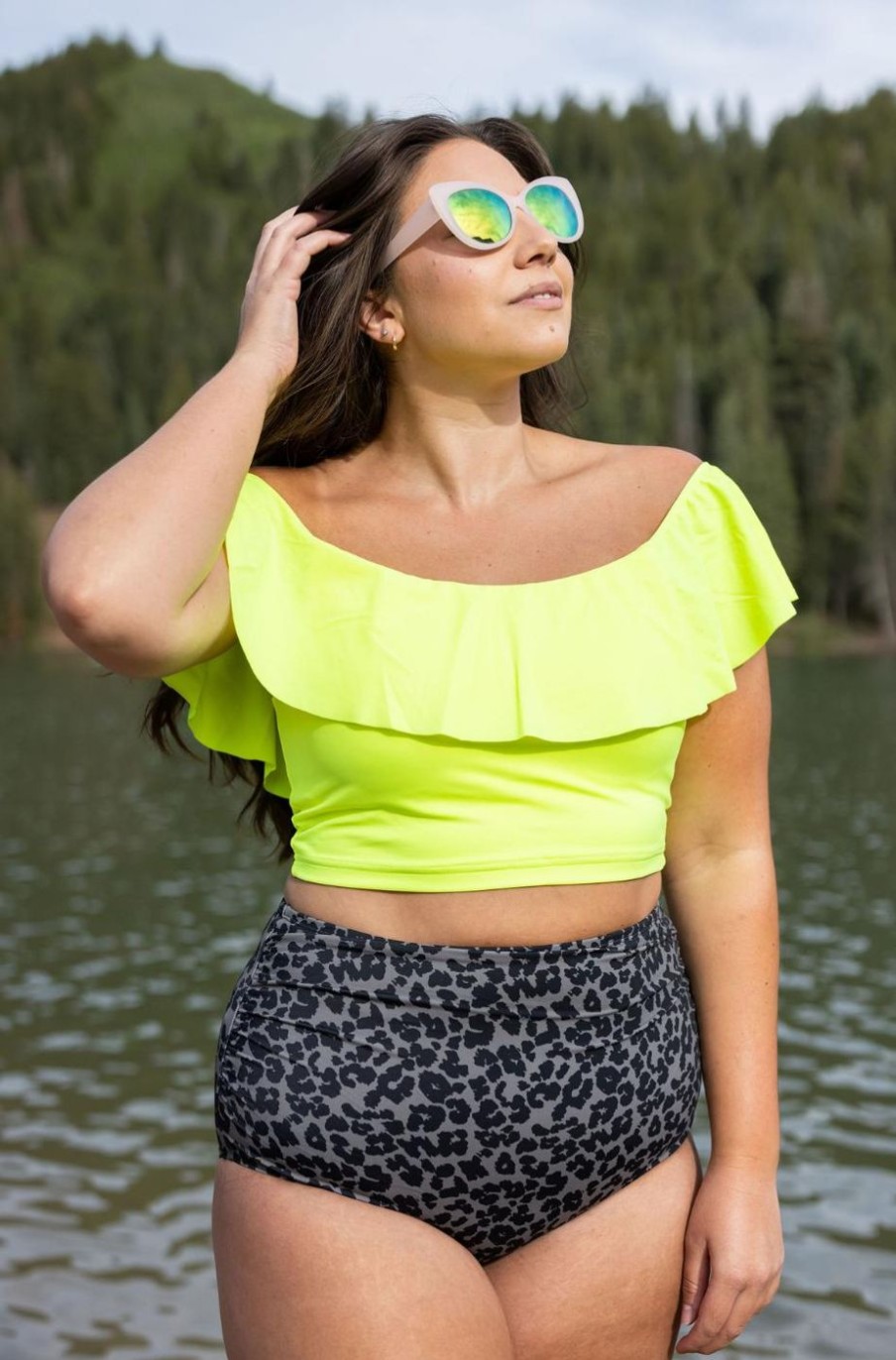 Swim KIAVA Crop Tops | Cabana Crop Top-Swim