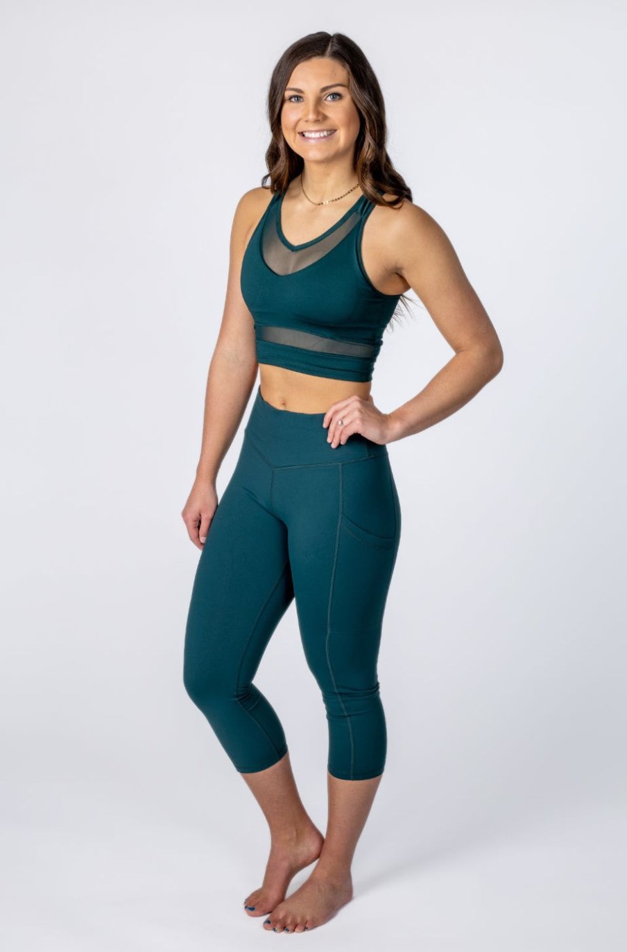 Athletic KIAVA Leggings | Contour Capri