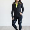 Athletic KIAVA Outerwear | Mesh Jacket Heather Black