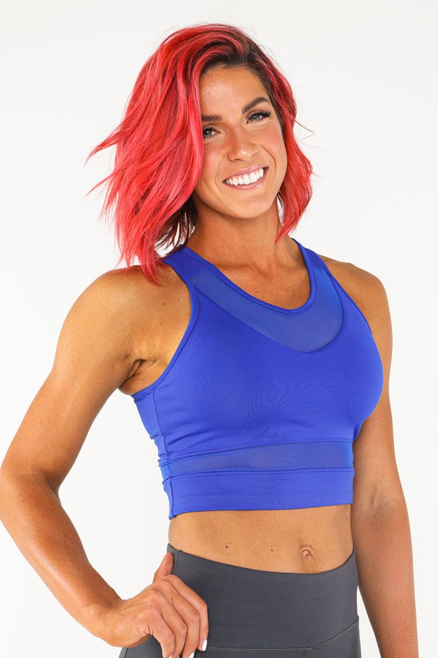 Athletic KIAVA Sports Bras | Fierce Crop Top