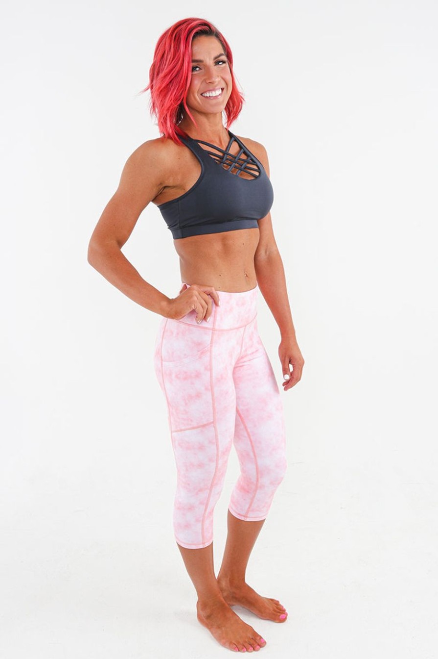 Athletic KIAVA Leggings | Cotton Candy Capri & Legging-[Ultra Luxe Fabric]