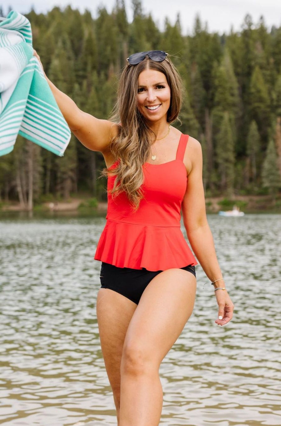 Swim KIAVA Tankinis | Peplum Tankini-Swim (Last Chance)