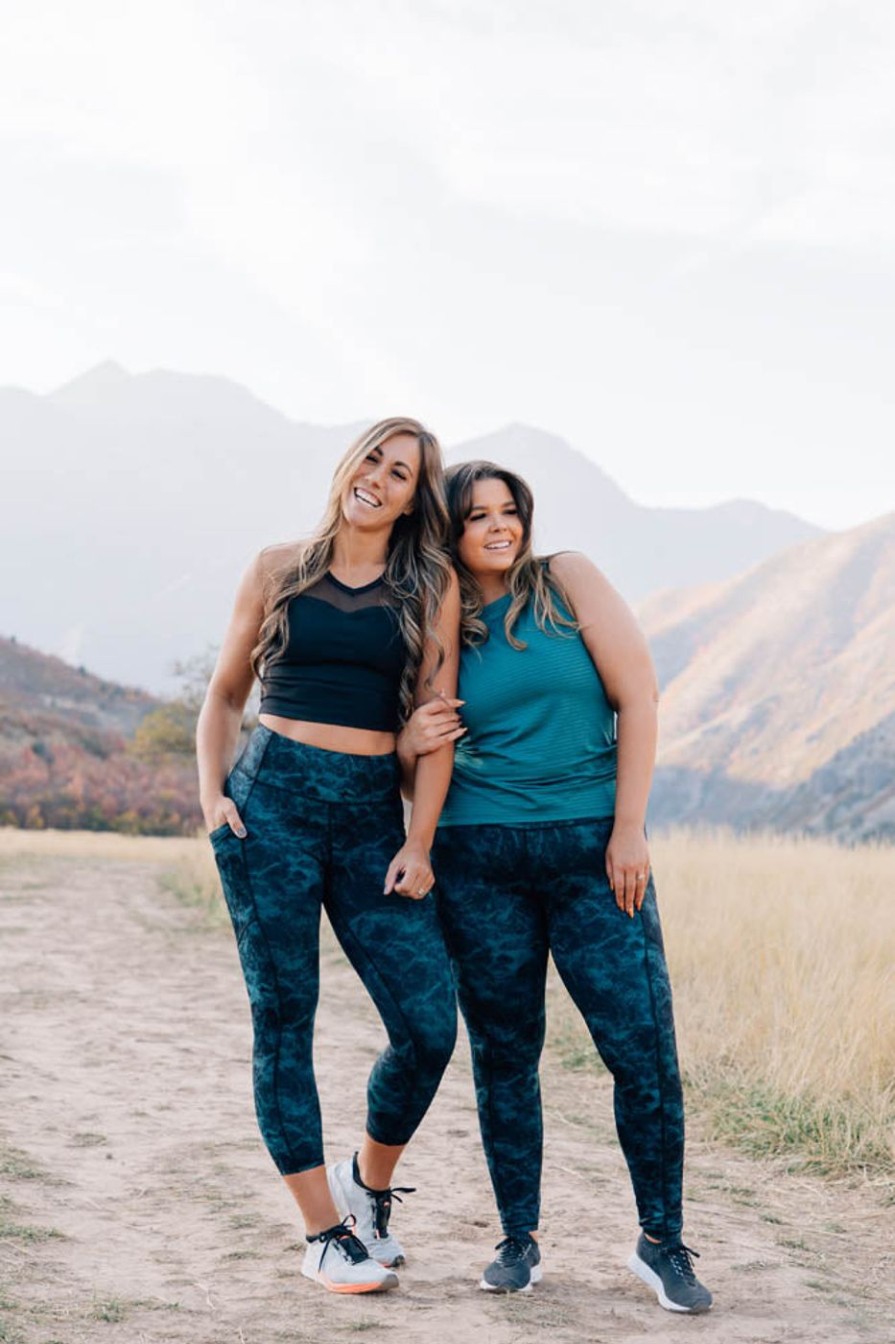 Athletic KIAVA Leggings | Jade Marble Leggings