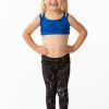 Athletic KIAVA Leggings | Kids Legging-Black Marble