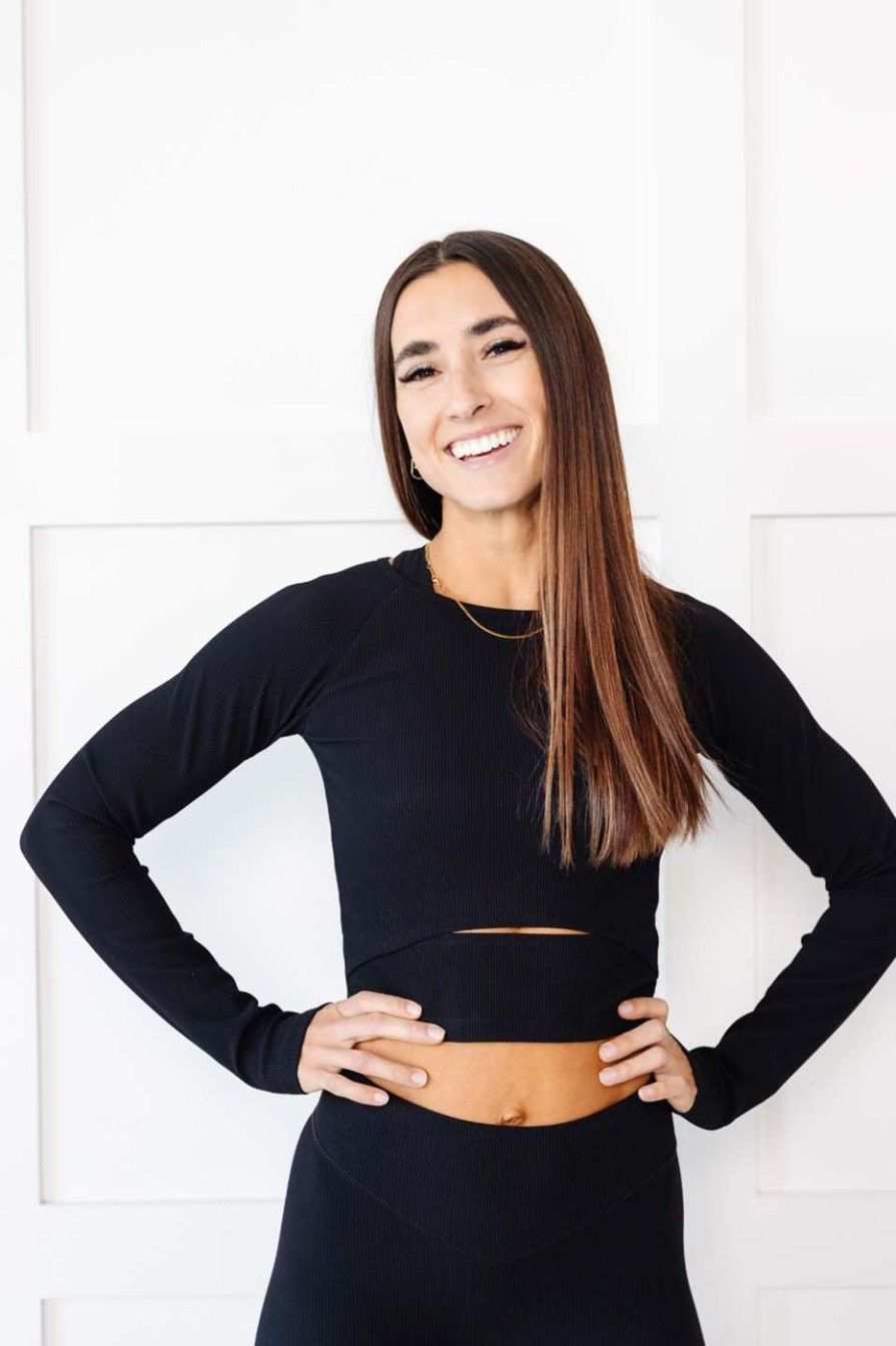 Athletic KIAVA Crop Tops | Restore Long Sleeve Crop Top