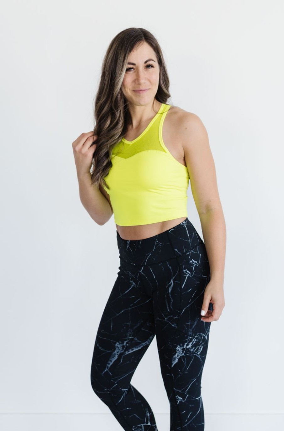 Athletic KIAVA Crop Tops | Sweetheart Crop Top