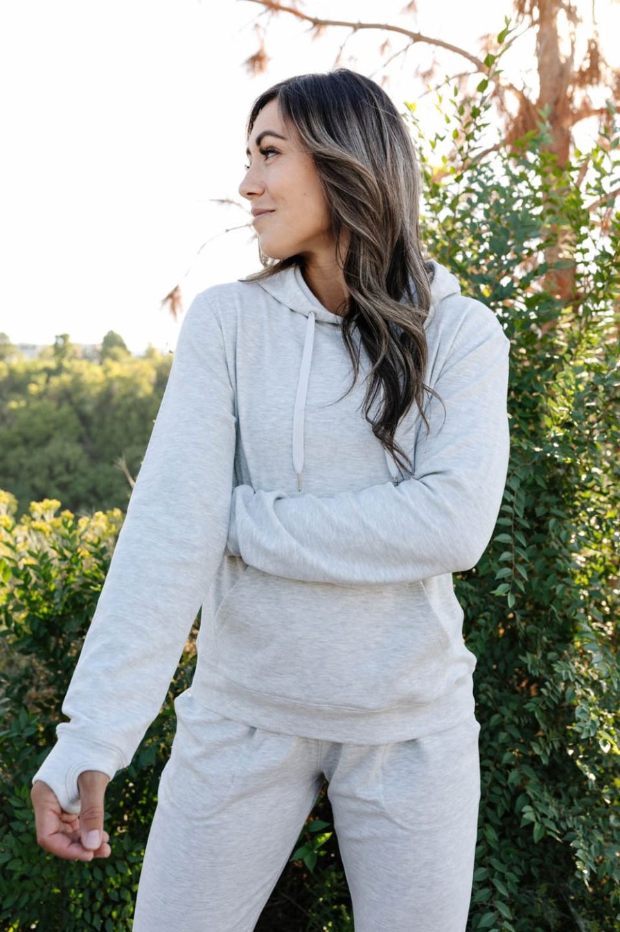 Athletic KIAVA Outerwear | Everyday Fleece-Lined Hoodie